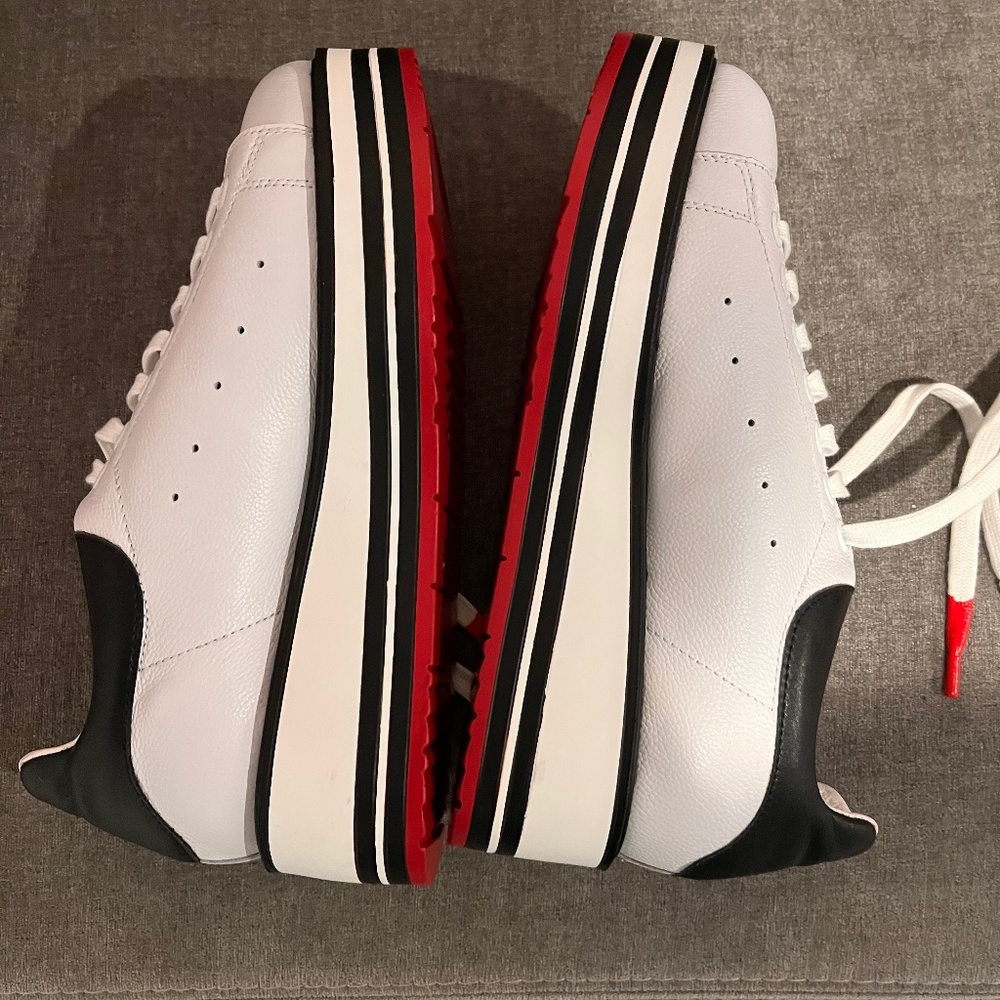 Silent D sneakers. No box. Never worn
